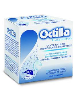 OCTILIA LACRIMA SOLLIEVO PROLUNGATO 20 FLACONCINI MONODOSE 0,35 ML - farmacia187.it