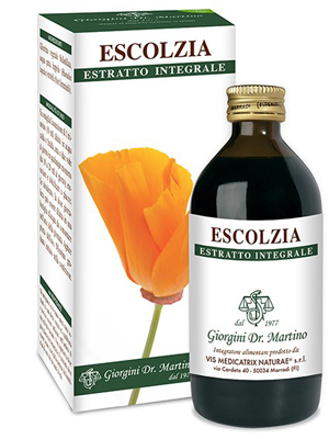 ESCOLZIA ESTRATTO INTEGRALE 200 ML - farmacia187.it