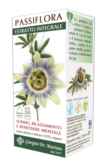 PASSIFLORA ESTRATTO INTEGRALE 200 ML - farmacia187.it