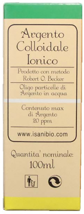 ARGENTO COLLOIDALE IONICO 20 PPM 100 ML - farmacia187.it