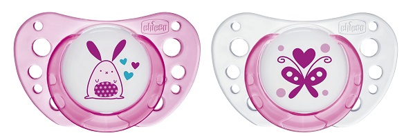 CHICCO SUCCHICCO AIR GIRL CAUCCIU' 0-6 MESI 2 PEZZI - farmacia187.it