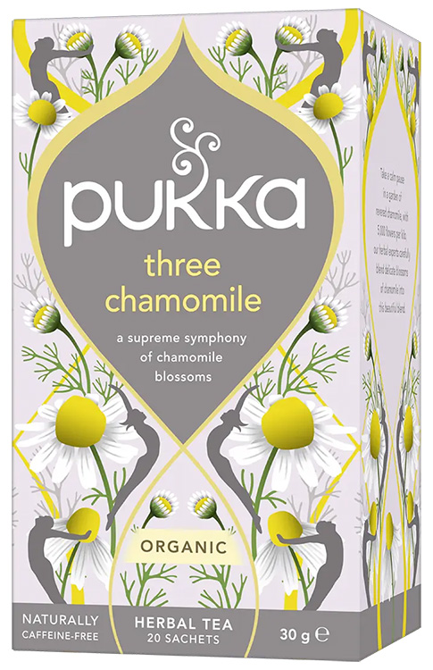 PUKKA THREE CHAMOMILE 40 G - farmacia187.it