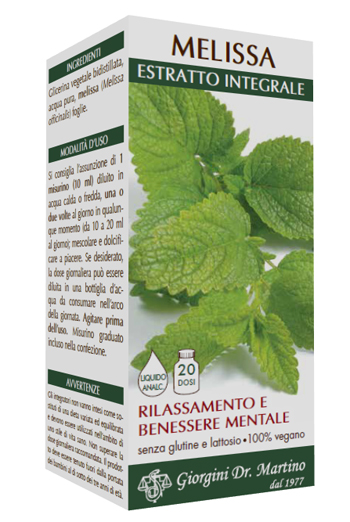 MELISSA ESTRATTO INTEGRALE 200 ML - farmacia187.it