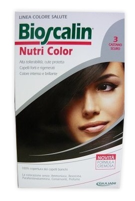BIOSCALIN NUTRI COLOR 3 CASTANO SCURO SINCROB 124 ML - farmacia187.it