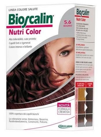 BIOSCALIN NUTRI COLOR 5,6 MOGANO SINCROB 124 ML - farmacia187.it