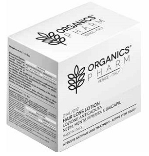 ORGANICS PHARM HAIR LOSS LOTION NEEM OIL-PEPPERMINT-BAICAPIL 12 FIALE DA 6 ML - farmacia187.it