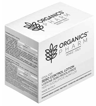 ORGANICS PHARM SEBO CONTROL LOTION NEEM-EUCALYPTUS-ALPAFLOR 6 FIALE DA 6 ML - farmacia187.it