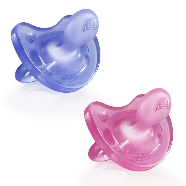 CHICCO GOMMOTTO IN SILICONE GIRL 16-36 MESI 2 PEZZI - farmacia187.it