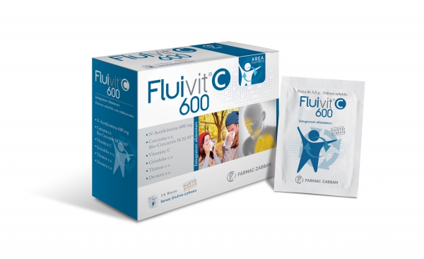 FLUIVIT C 600 14 BUSTINE - farmacia187.it