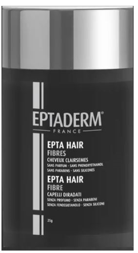 EPTA HAIR FIBRE BLACK - NERO 25 G - farmacia187.it