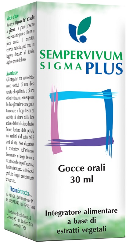 SEMPERVIVUM SIGMA PLUS 30 ML - farmacia187.it
