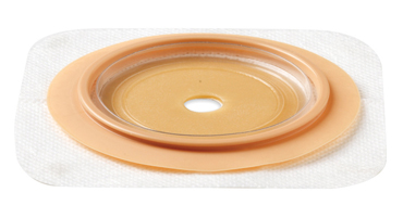 PLACCA NATURA+ PIANA RITAGLIABILE IN IDROCOLLOIDE STOMAHESIVE E CEROTTO POROSO FLANGIA 45 MM 5 PEZZI - farmacia187.it
