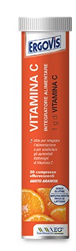 ERGOVIS VIT C 1000MG 20 COMPRESSE EFFERVESCENTI - farmacia187.it