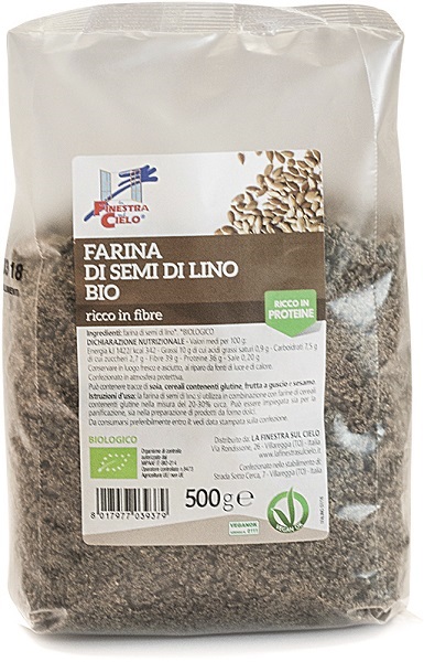 FARINA DI SEMI DI LINO - farmacia187.it