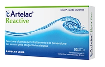 ARTELAC REACTIVE SOLUZIONE OFTALMICA MONODOSE 10 UNITA' DA 0,5 ML - farmacia187.it