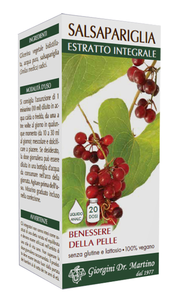 SALSAPARIGLIA ESTRATTO INTEGRALE 200 ML - farmacia187.it