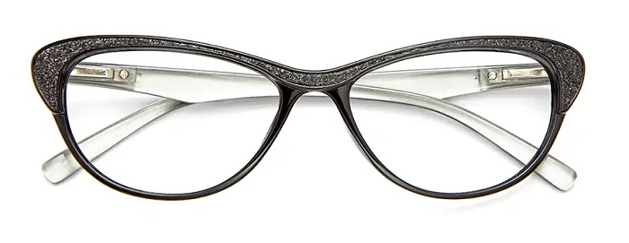 OCCHIALE DA LETTURA PREMONTATO TWINS PLATINUM GINEVRA NERO +3,50 - farmacia187.it