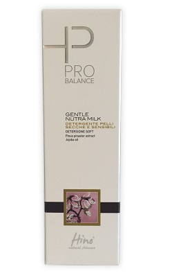 HINO NATURAL SKINCARE PRO BALANCE GENTLE NUTRA MILK DETERGENTE PELLI SECCHE E SENSIBILI 200 ML - farmacia187.it