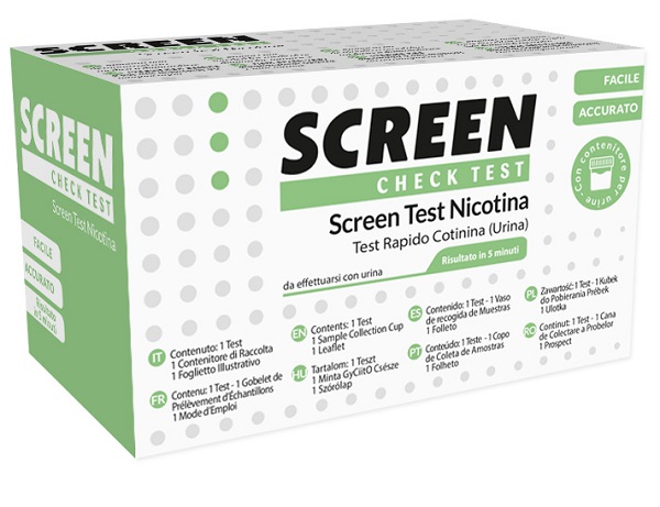 SCREEN TEST NICOTINA/COTININA URINA - farmacia187.it