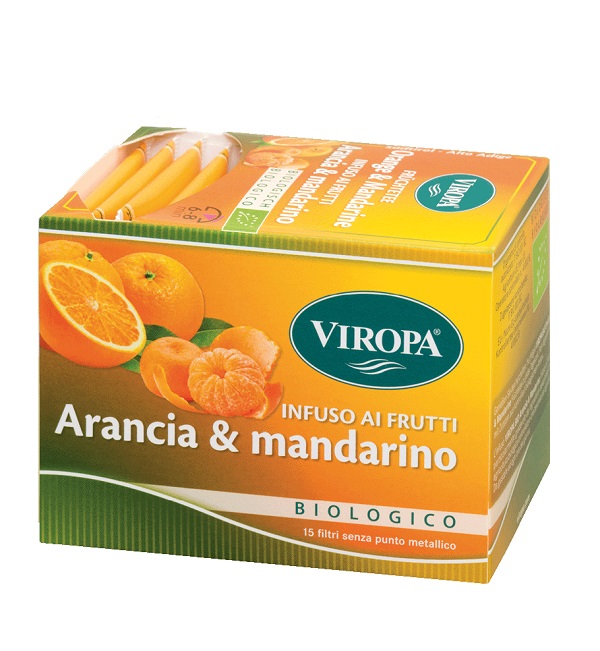 VIROPA ARANCIA & MANDARINO BIO INFUSO 15 FILTRI - farmacia187.it