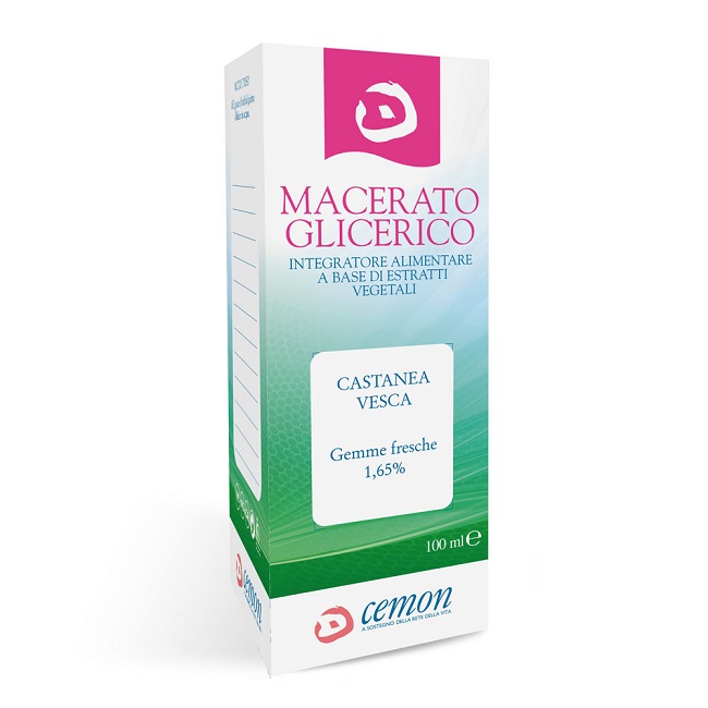 CASTANEA VESCA GEMME MACERATO GLICERICO 100 ML - farmacia187.it