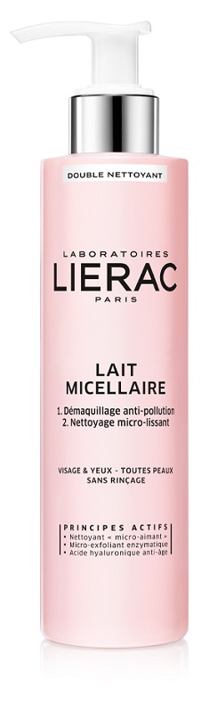 LIERAC DEMAQUILLANT LATTE MICELLARE A DOPPIA AZIONE 200 ML - farmacia187.it