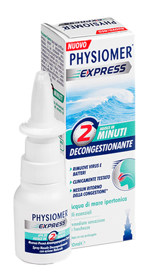 SPRAY NASALE PHYSIOMER EXPRESS SPRAY 20 ML - farmacia187.it