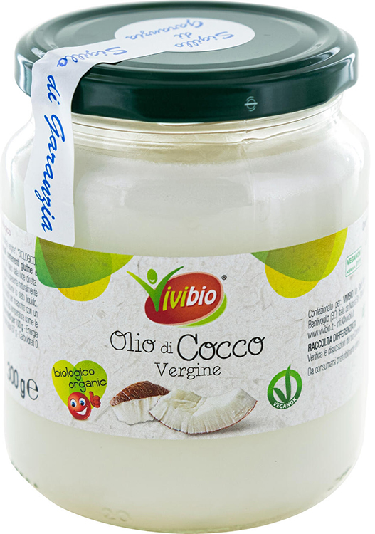 OLIO DI COCCO VERGINE VIVIBIO 300 ML - farmacia187.it