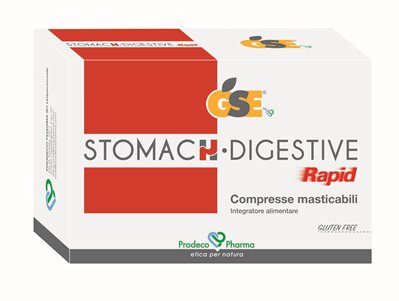 GSE STOMACH DIGESTIVE RAPID 24 COMPRESSE MASTICABILI - farmacia187.it