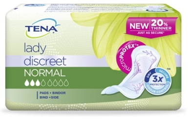 PANNOLONE SAGOMATO TENA DISCREET NORMAL 12 PEZZI - farmacia187.it