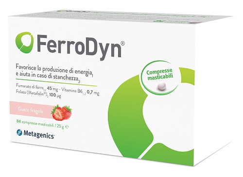 FERRODYN 84 COMPRESSE MASTICABILI - farmacia187.it