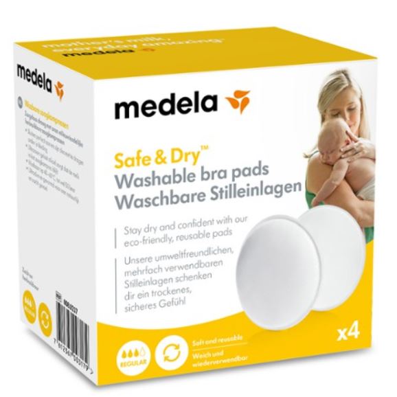SAFE & DRY COPPETTA ASSORBILATTE LAVABILE 4 PEZZI - farmacia187.it