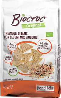 BIOCROC TRIANGOLI DI LEGUMI 40 G - farmacia187.it