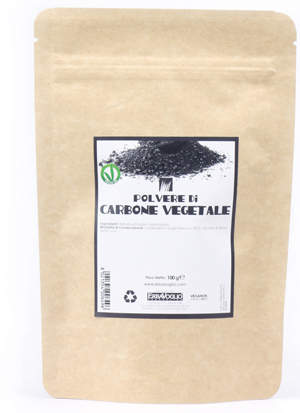 CARBONE VEGETALE POLVERE 100 G - farmacia187.it