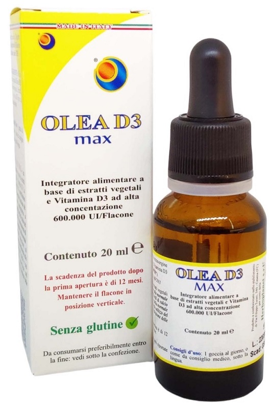OLEA D3 MAX GOCCE 20 ML - farmacia187.it