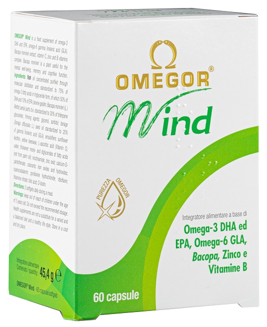OMEGOR MIND 60 CAPSULE MOLLI - farmacia187.it