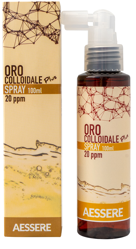 ORO COLLOIDALE PLUS SPRAY 20PPM 100 ML - farmacia187.it