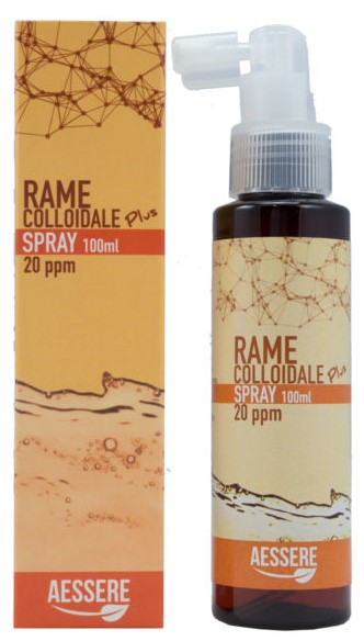 RAME COLLOIDALE PLUS SPRAY 20PPM 100 ML - farmacia187.it