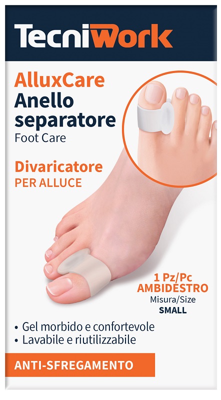 ALLUXCARE SEPARATORE DIVARICATORE ALLUCE SMALL 1 PEZZO - farmacia187.it