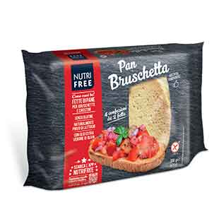NUTRIFREE PANBRUSCHETTA 4 X 75 G - farmacia187.it