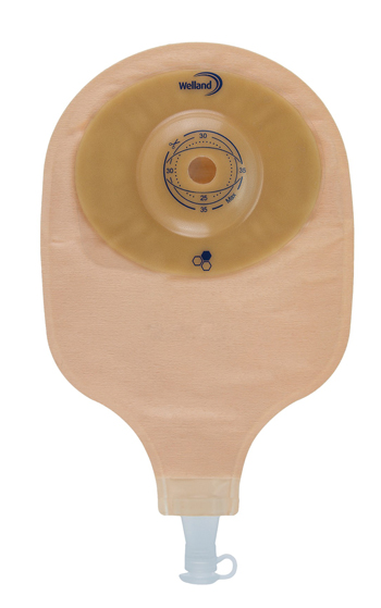SACCA PER UROSTOMIA TRASPARENTE RITAGLIABILE AURUM PROFILE URO MIDI DIAMETRO 13-35 MM INIZIO CONVESSITA' 35 MM 10 PEZZI - farmacia187.it