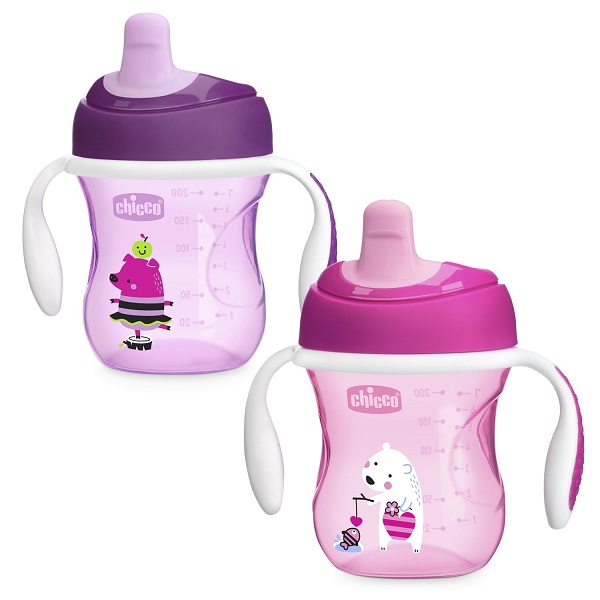 CHICCO TAZZA TRAINING ROSA 6 MESI - farmacia187.it