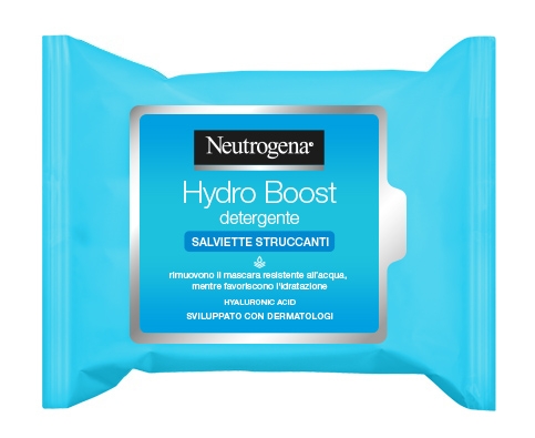 NEUTROGENA HYDRO BOOST SALVIETTE STRUCCANTI 25 PEZZI - farmacia187.it