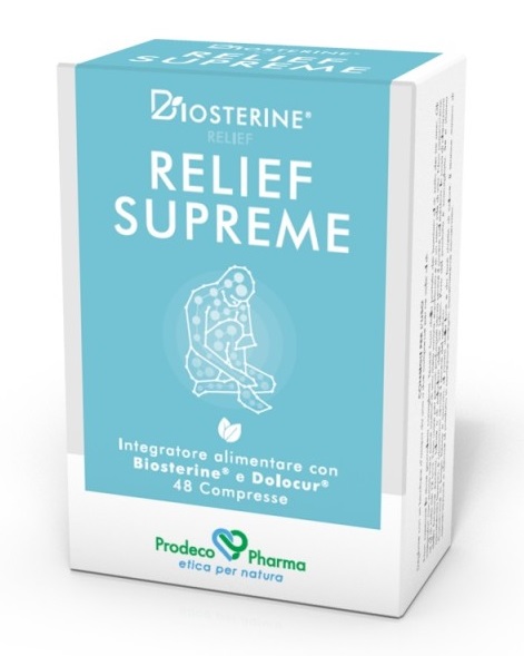 BIOSTERINE RELIEF SUPREME 48 COMPRESSE - farmacia187.it