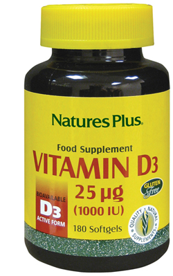 VITAMINA D3 1000 UNITA' INTERNAZIONALE 180 PERLE - farmacia187.it