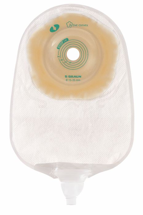 SACCA UROSTOMIA FLEXIMA ACTIVE O'CONVEX TRASPARENTE 15-35 MM 10 PEZZI - farmacia187.it