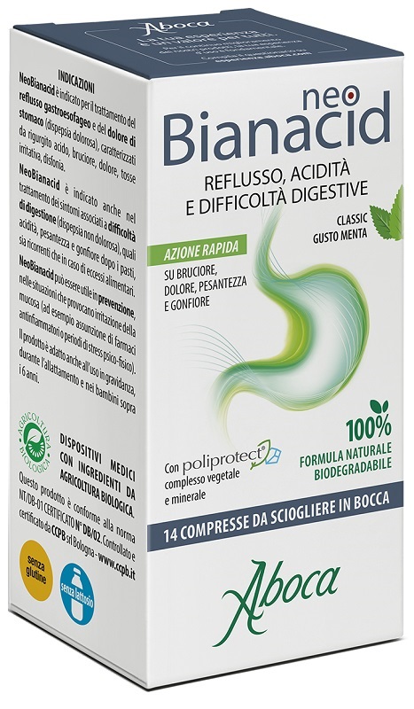 NEOBIANACID 14 COMPRESSE MASTICABILI - farmacia187.it