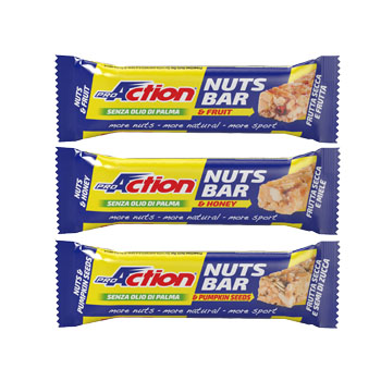PROACTION NUTS BAR FRUTTI ROSSI 30 G - farmacia187.it