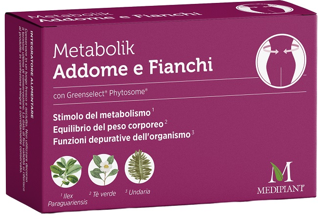 TORNA IN FORMA METABOLIK ADDOME E FIANCHI 30 CAPSULE - farmacia187.it