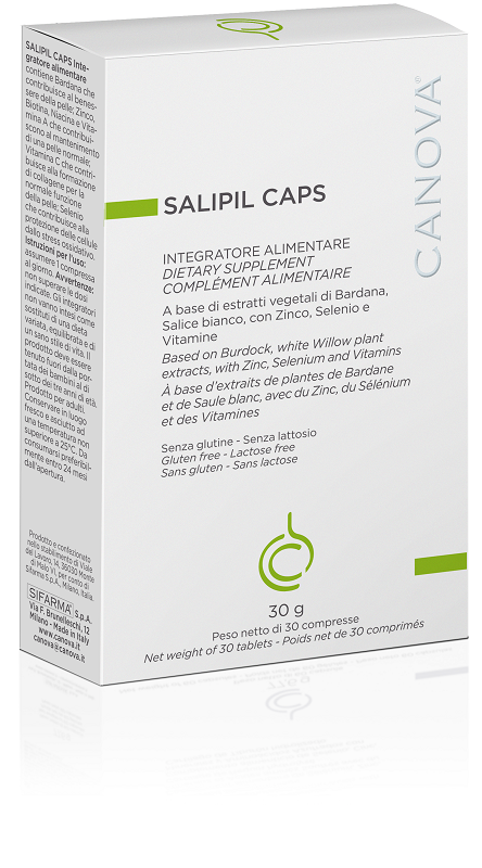 CANOVA SALIPIL CAPS 30 COMPRESSE NUOVA CONFEZIONE - farmacia187.it